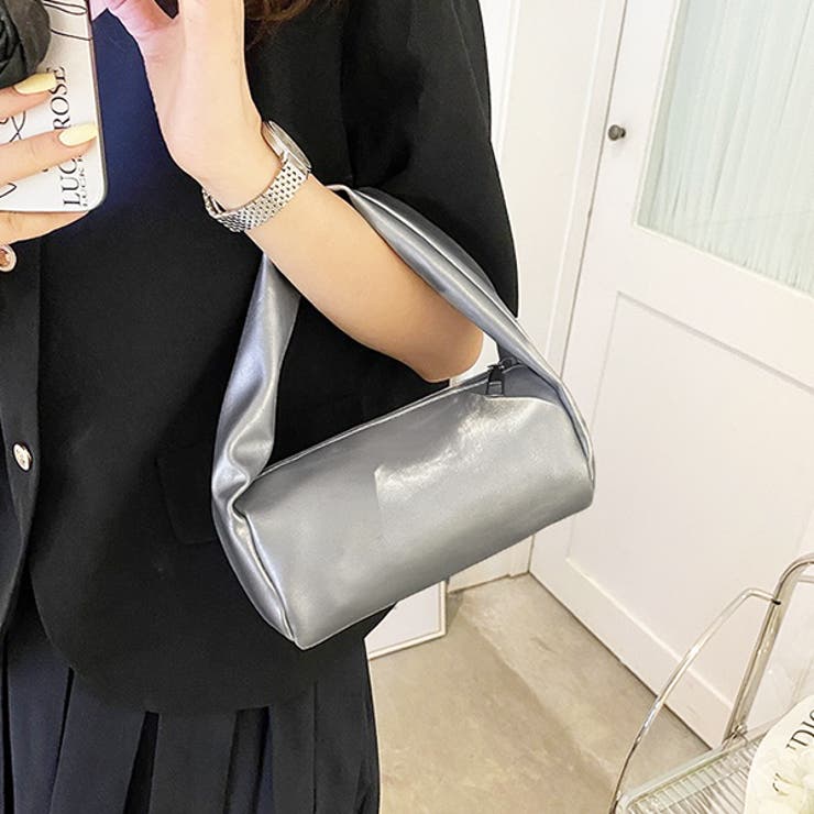 エコレザー・カラー ハンドバッグ | ad thie | 詳細画像21 