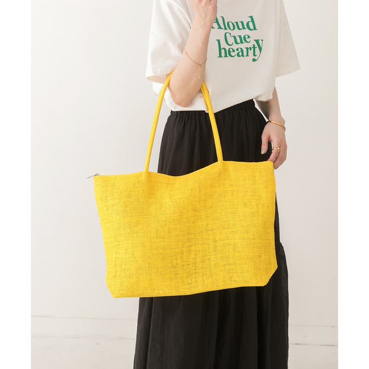 大容量・カラバリ豊富 ジュート風トートバッグ | ad thie | 詳細画像11 