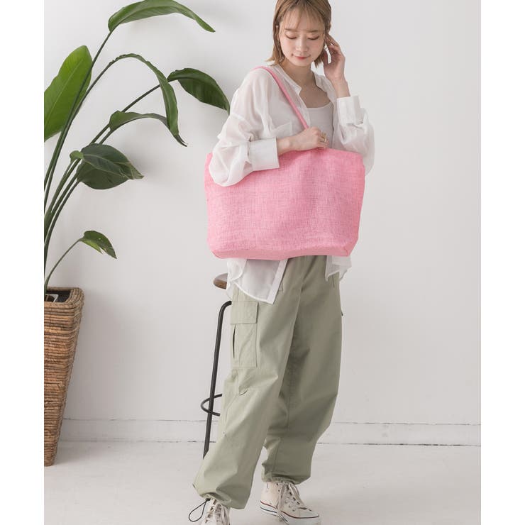 大容量・カラバリ豊富 ジュート風トートバッグ | ad thie | 詳細画像16 