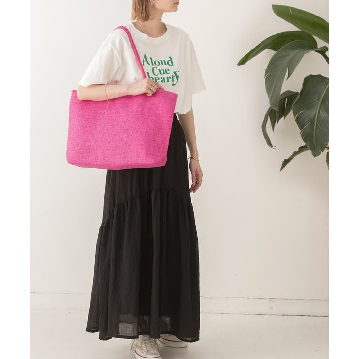 大容量・カラバリ豊富 ジュート風トートバッグ | ad thie | 詳細画像9 