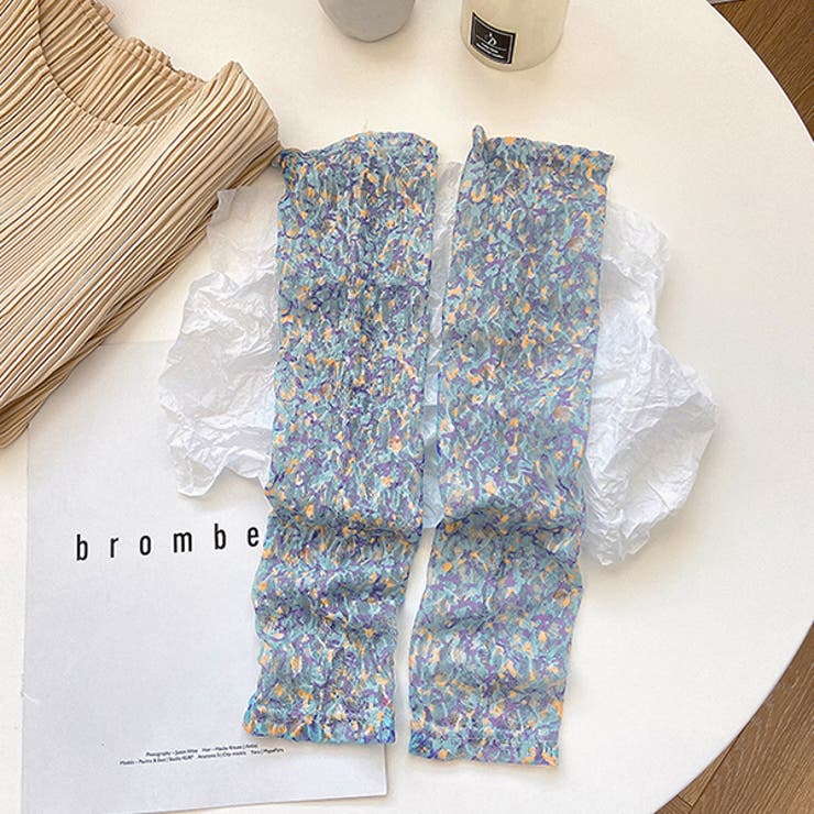 シアー・花柄  レースアームカバー | ad thie | 詳細画像7 