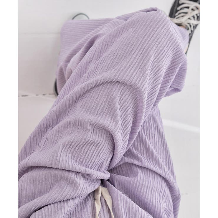 ふくれジャガード イージーパンツ | ad thie | 詳細画像16 