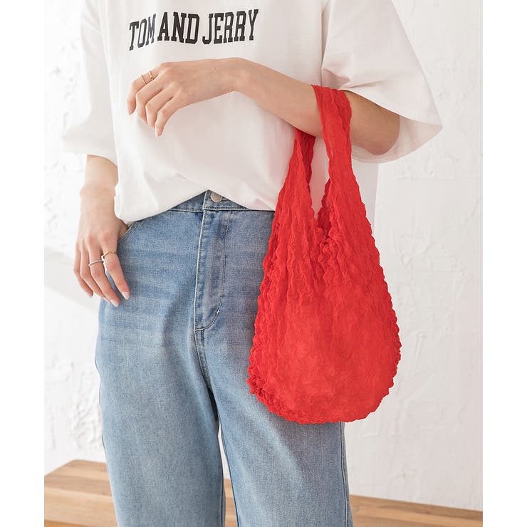 絞り・大容量 ドロールエコバッグ | ad thie | 詳細画像7 