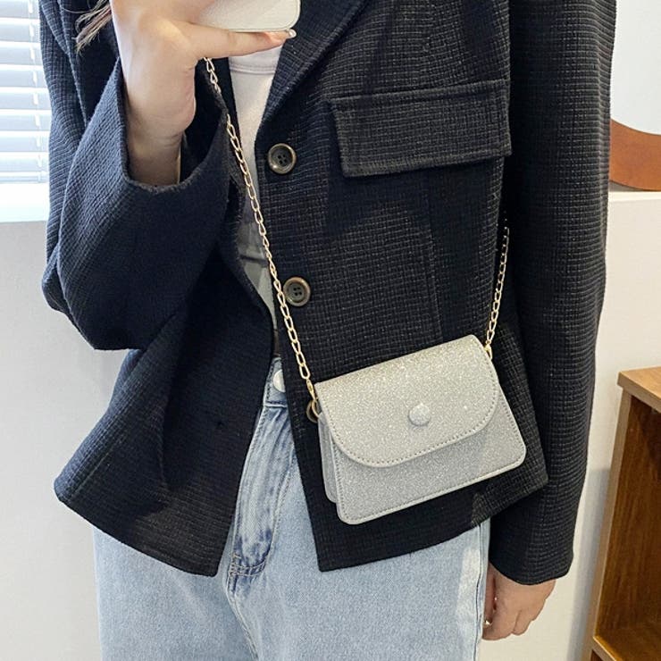 メタリック・ラメ マルチミニショルダーバッグ | ad thie | 詳細画像10 