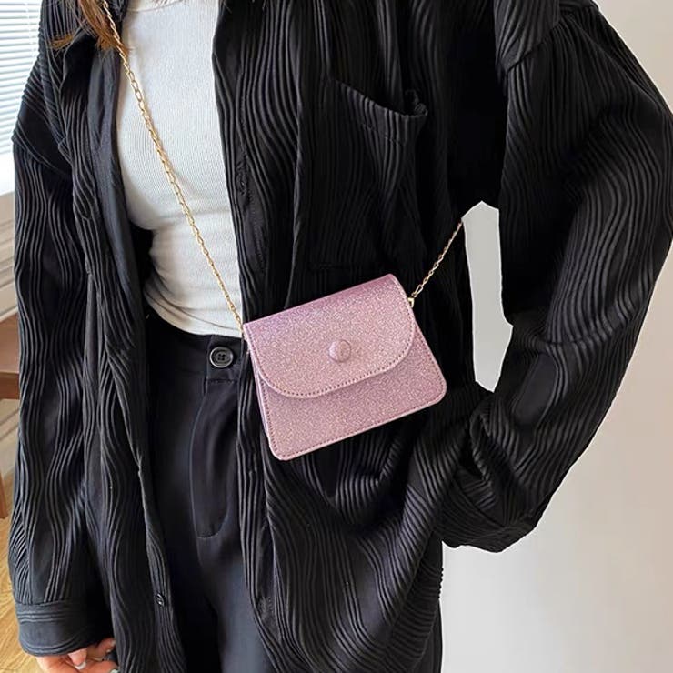 メタリック・ラメ マルチミニショルダーバッグ | ad thie | 詳細画像16 