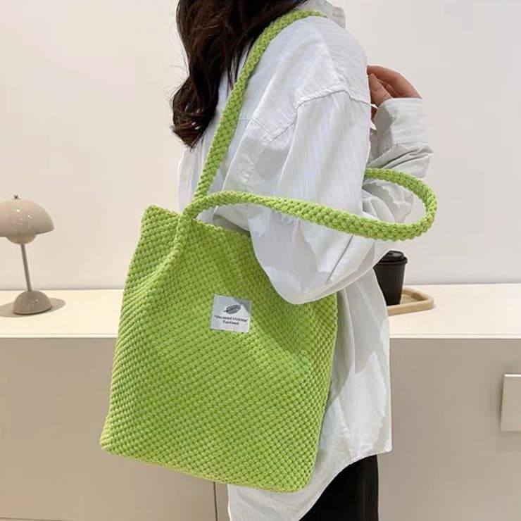 凸凹コーデュロイ・ロゴ 大容量トートバッグ | ad thie | 詳細画像2 