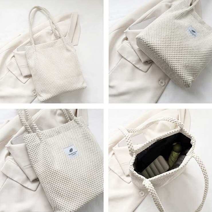 凸凹コーデュロイ・ロゴ 大容量トートバッグ | ad thie | 詳細画像24 