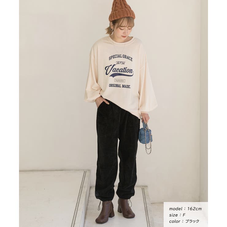 ドローコード コーデュロイパンツ | ad thie | 詳細画像2 