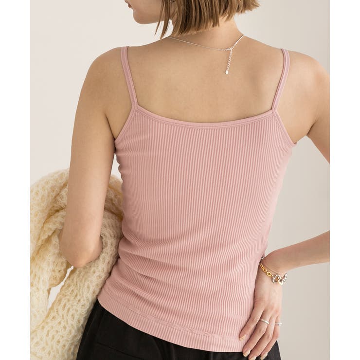 ふわふわ裏起毛 インナーキャミソール | ad thie | 詳細画像13 