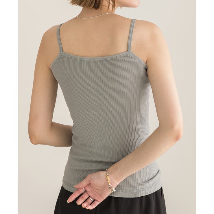 ふわふわ裏起毛 インナーキャミソール | ad thie | 詳細画像6 