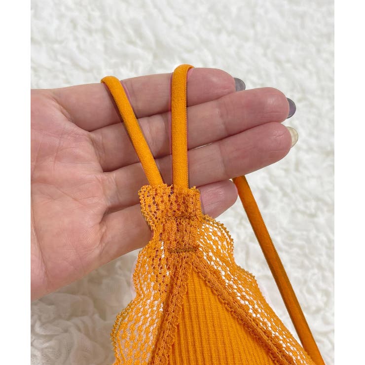 カップ付き・あったか 裏起毛キャミソール | ad thie | 詳細画像15 