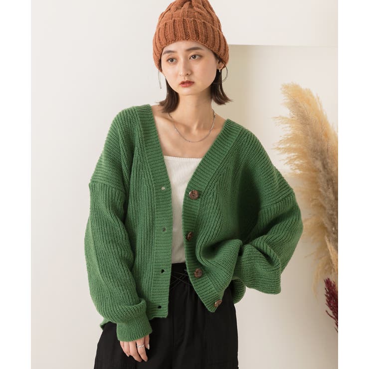 ゆったり・カラフル ニットカーディガン | ad thie | 詳細画像21 