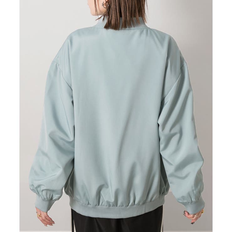 ライトウェイト オーバーシルエットブルゾン | ad thie | 詳細画像35 