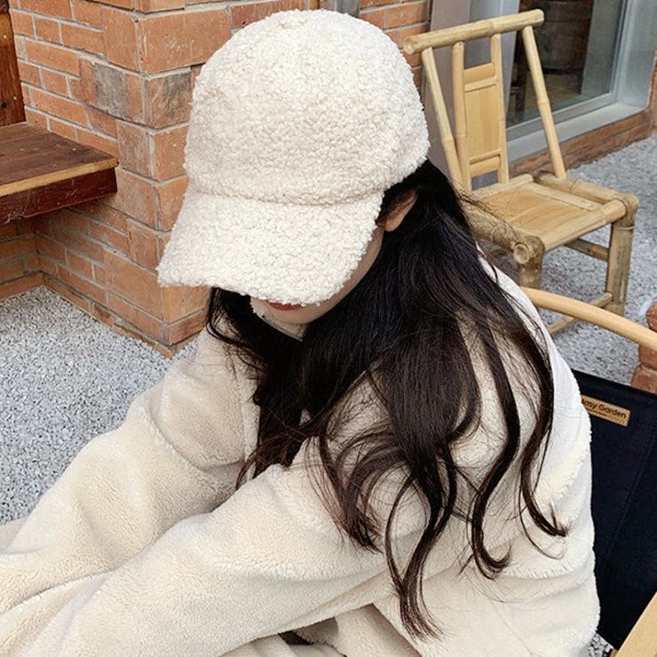 もこもこ・深め ボアキャップ | ad thie | 詳細画像10 