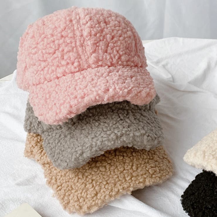 もこもこ・深め ボアキャップ | ad thie | 詳細画像15 