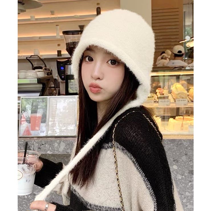 セール】BABY ALEXIA Ear Flap Knit Cap / キッズ用フライト