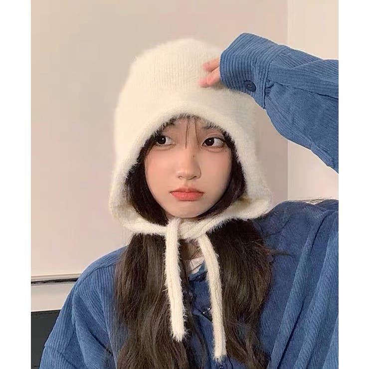 カラバリ豊富・シャギー フライトニットキャップ | ad thie | 詳細画像18 