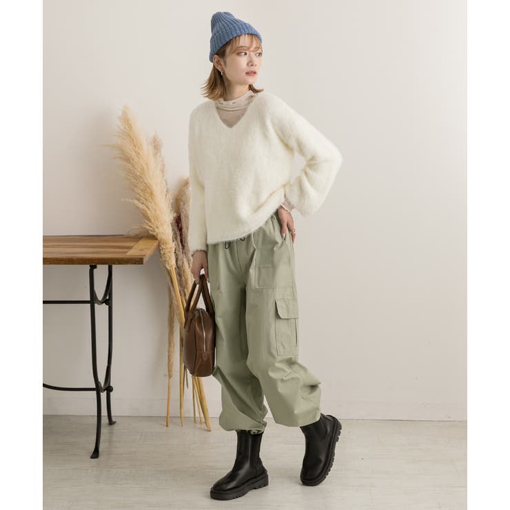 カラバリ豊富 リブ編みニット帽 | ad thie | 詳細画像13 