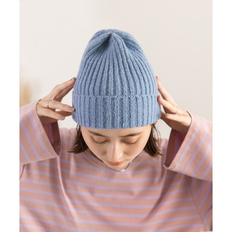 カラバリ豊富 リブ編みニット帽 | ad thie | 詳細画像14 