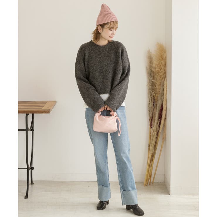 カラバリ豊富 リブ編みニット帽 | ad thie | 詳細画像4 