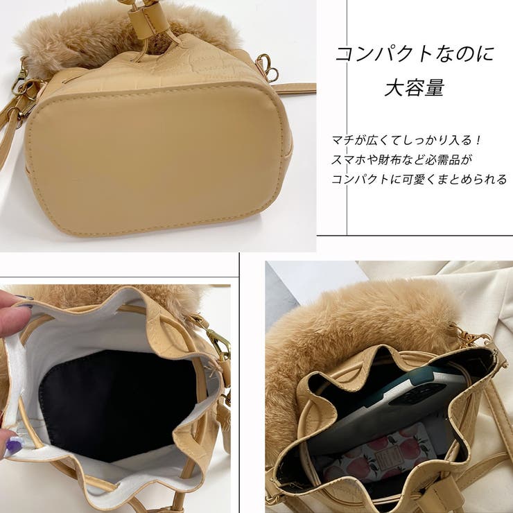 ショルダー付き ワンハンドルバッグ | ad thie | 詳細画像14 