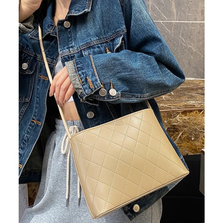 キルティング スクエアハンドバッグ | ad thie | 詳細画像11 