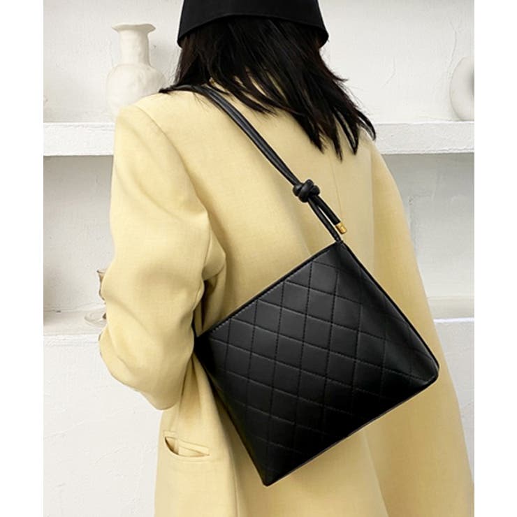 キルティング スクエアハンドバッグ | ad thie | 詳細画像3 