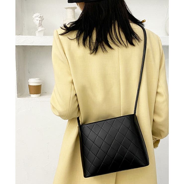 キルティング スクエアハンドバッグ | ad thie | 詳細画像4 