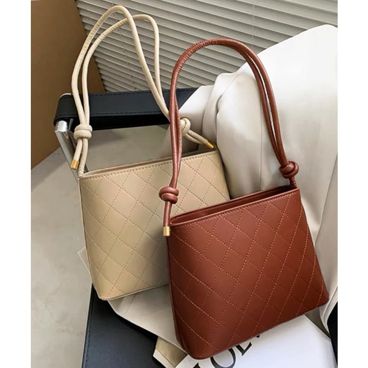 キルティング スクエアハンドバッグ | ad thie | 詳細画像9 