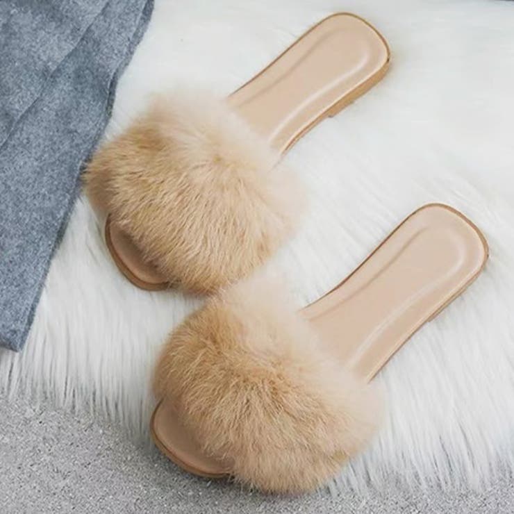 ふわふわ・カラフル ファーサンダル | ad thie | 詳細画像11 