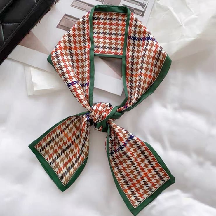 千鳥格子 | アソートデザイン ボウタイスカーフ | ad thie