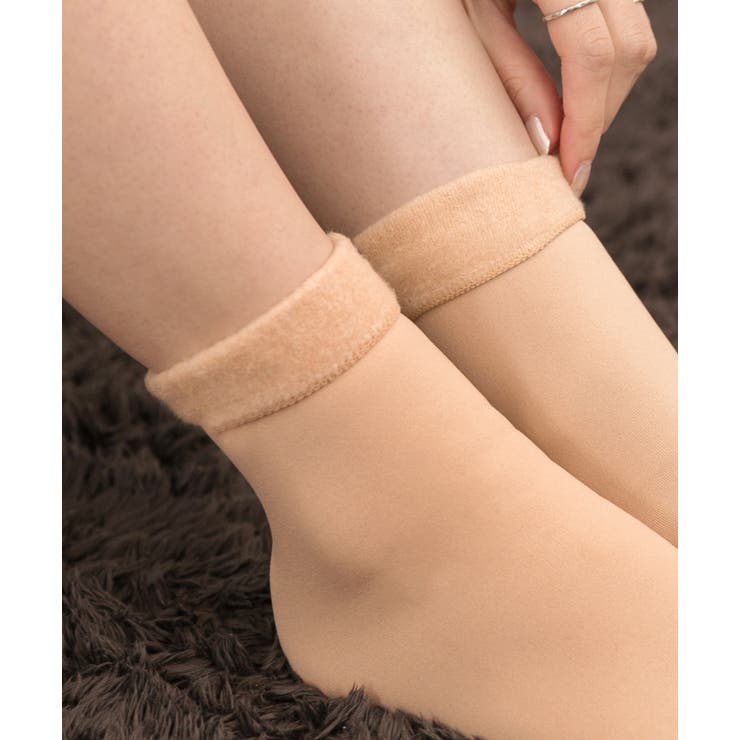 ふわふわ・あったか 裏起毛ソックス | ad thie | 詳細画像6 