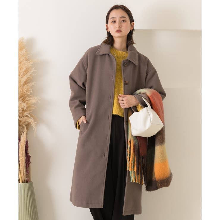 ふんわり起毛 チェック柄マフラー | ad thie | 詳細画像12 