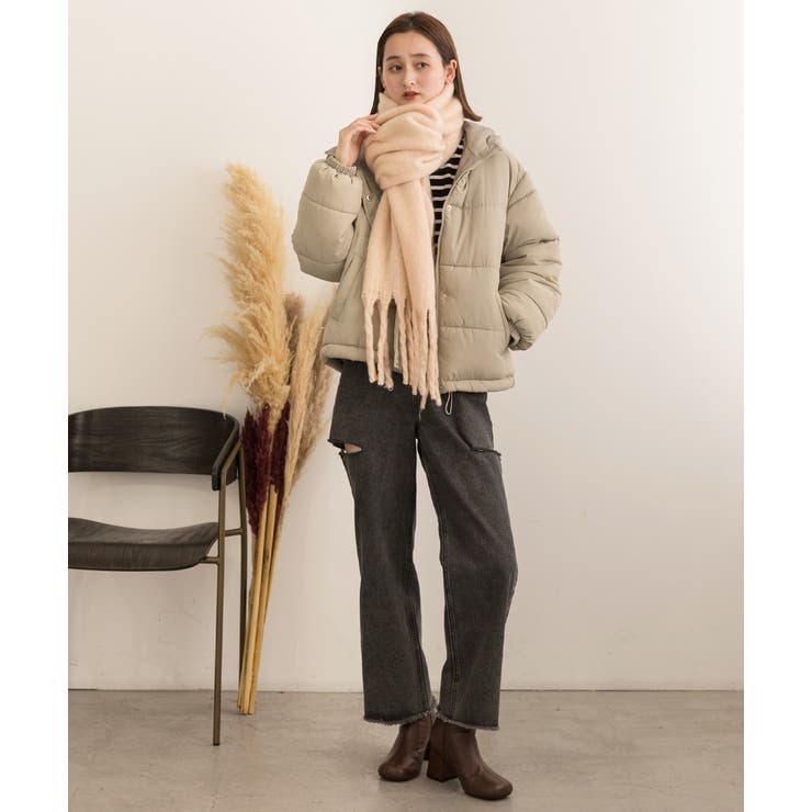 ふんわり起毛 カラーマフラー | ad thie | 詳細画像15 