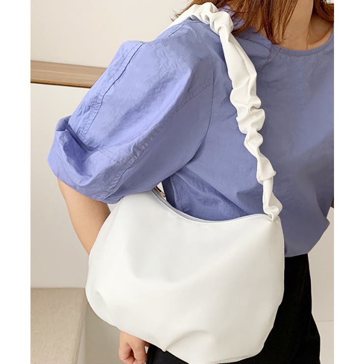 ギャザーデザイン ミニショルダーバッグ | ad thie | 詳細画像2 