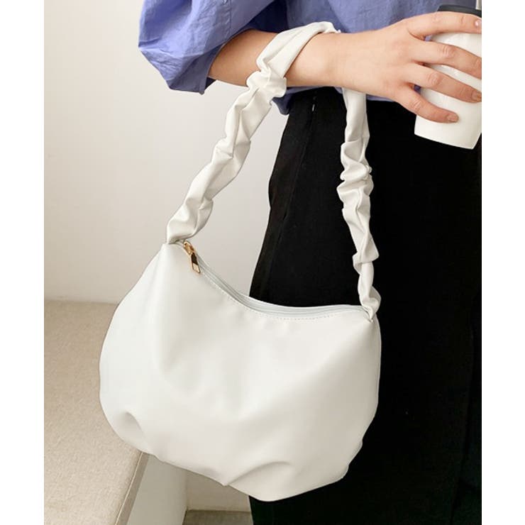 ギャザーデザイン ミニショルダーバッグ | ad thie | 詳細画像3 