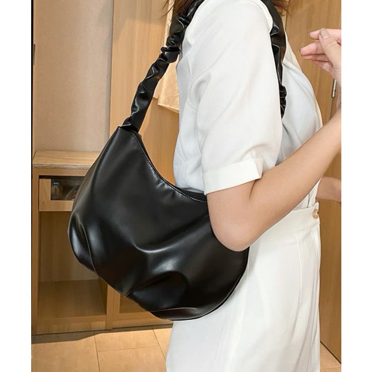 ギャザーデザイン ミニショルダーバッグ | ad thie | 詳細画像8 