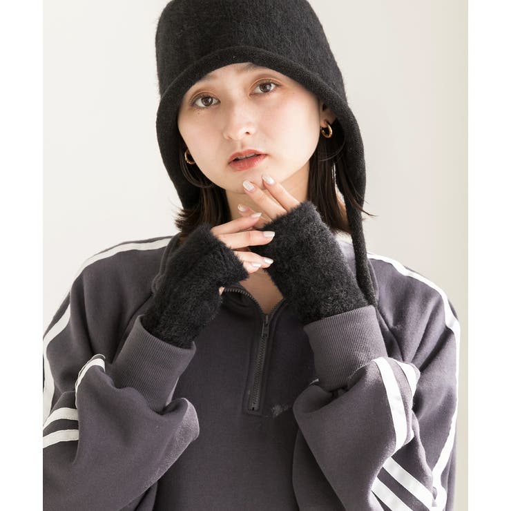 ふわふわ・あったか シャギーアームウォーマー | ad thie | 詳細画像11 