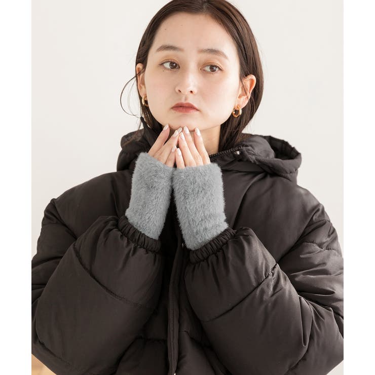 ふわふわ・あったか シャギーアームウォーマー | ad thie | 詳細画像13 