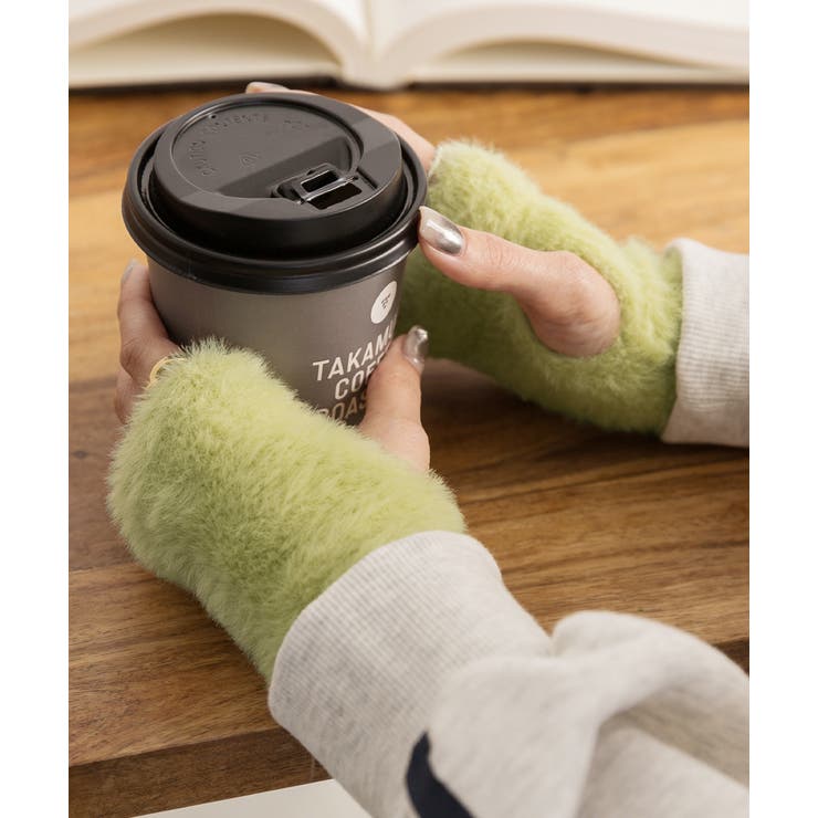 ふわふわ・あったか シャギーアームウォーマー | ad thie | 詳細画像3 