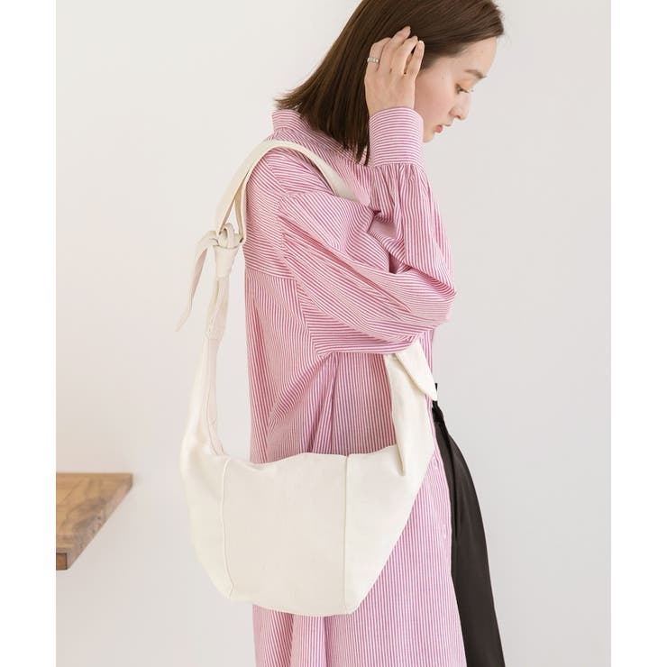 アジャスタブルハンドル キャンバスショルダーバッグ | ad thie | 詳細画像5 