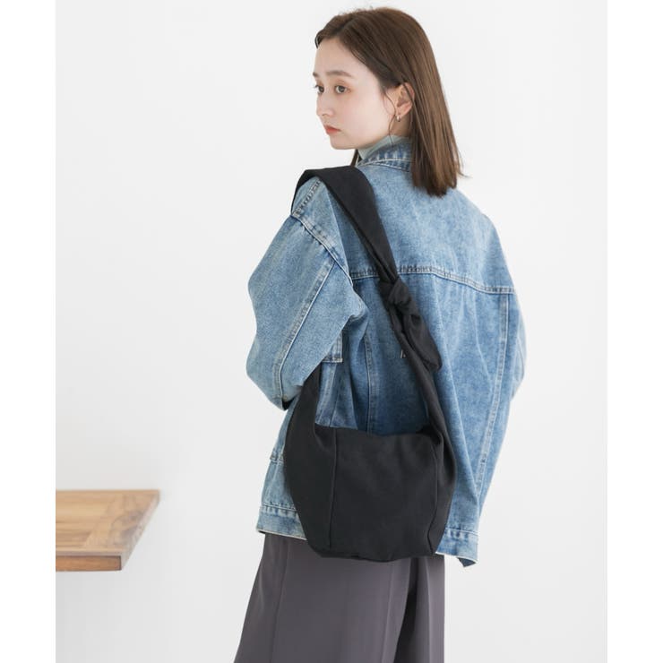 アジャスタブルハンドル キャンバスショルダーバッグ | ad thie | 詳細画像8 