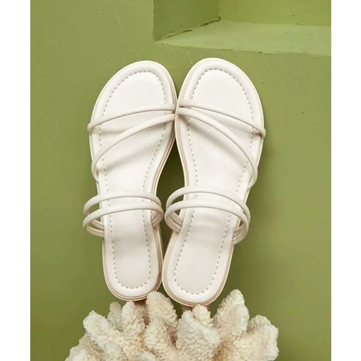 ストラップデザイン フラットサンダル | ad thie | 詳細画像15 