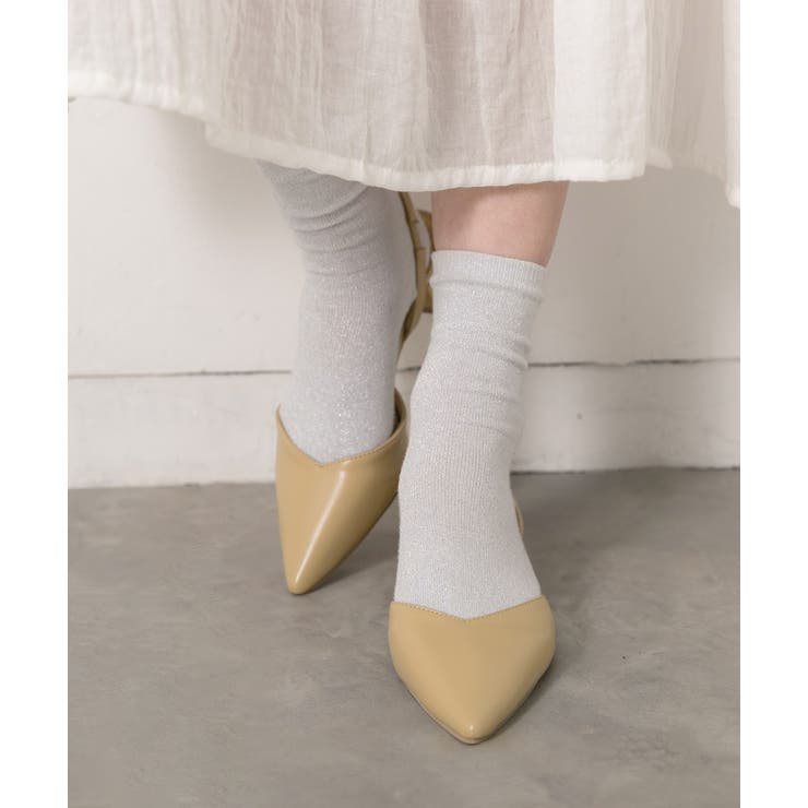 ポインテッド バックストラップパンプス | ad thie | 詳細画像13 