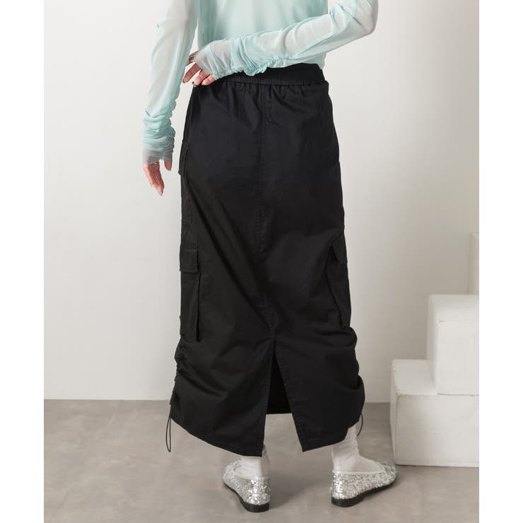 サイドドロスト カーゴスカート | ad thie | 詳細画像13 