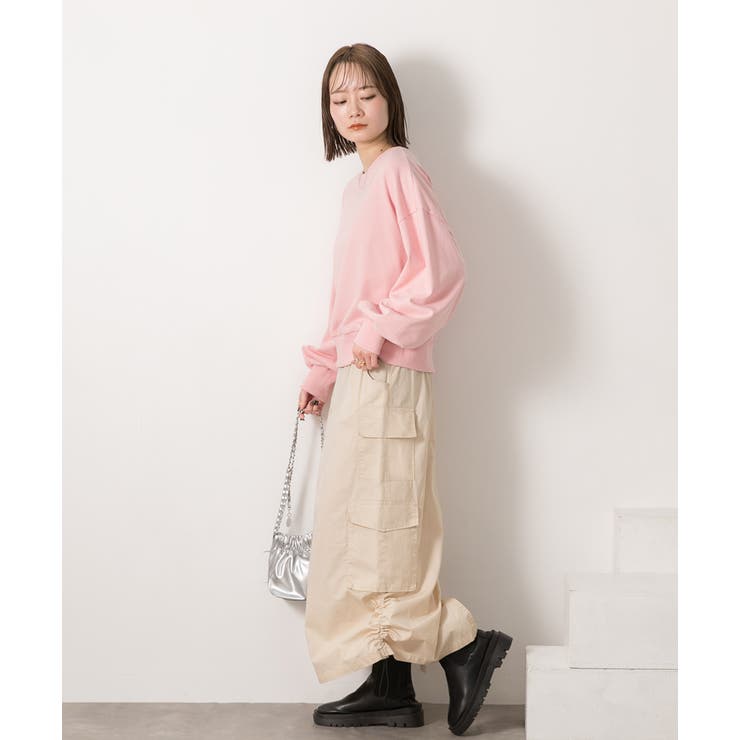 サイドドロスト カーゴスカート | ad thie | 詳細画像19 