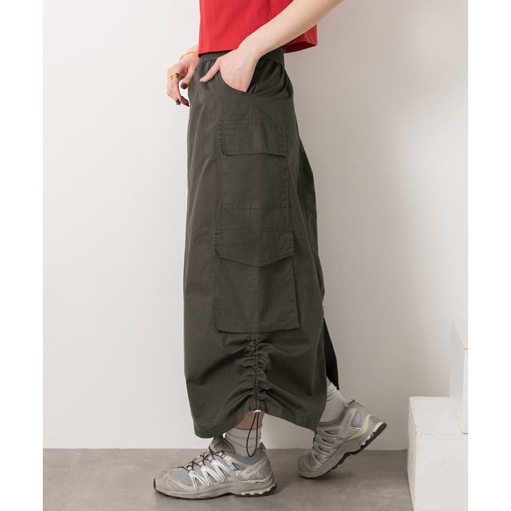サイドドロスト カーゴスカート | ad thie | 詳細画像26 