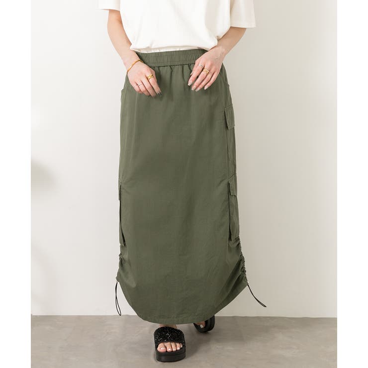 サイドドロスト カーゴスカート | ad thie | 詳細画像31 