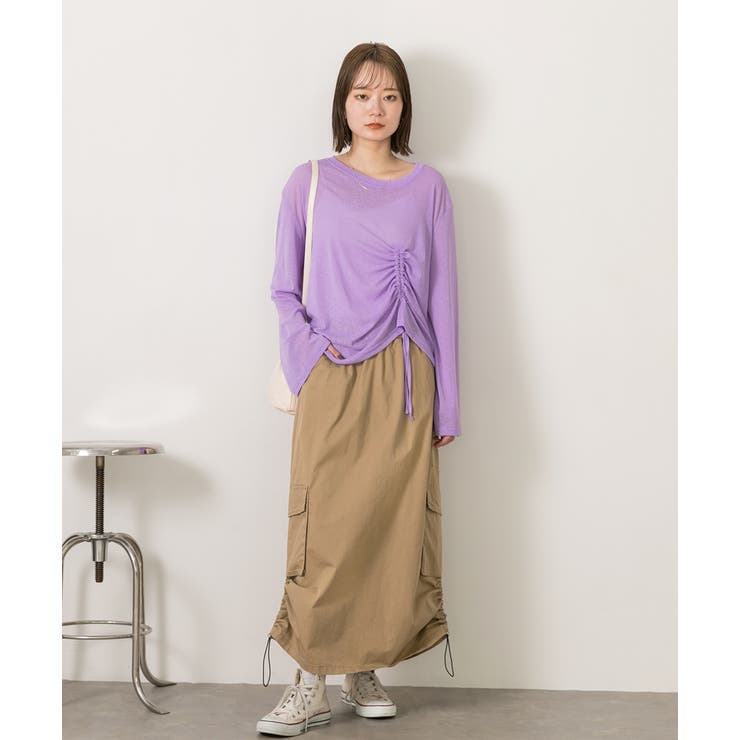 サイドドロスト カーゴスカート | ad thie | 詳細画像6 