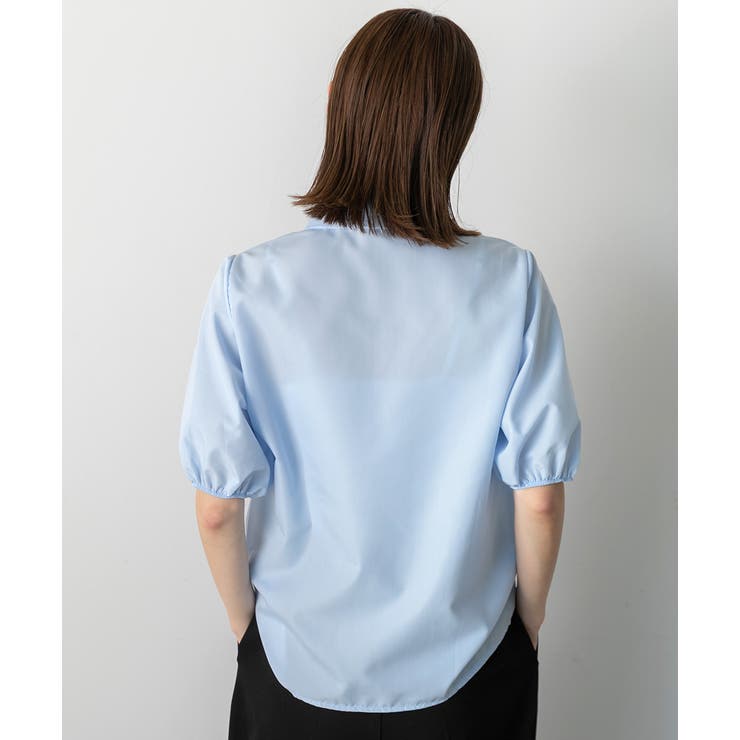 パフスリーブ 半袖シャツ | ad thie | 詳細画像13 